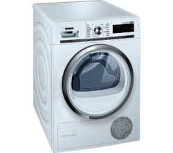 SIEMENS iQ500 WT47W590GB Condenser Tumble Dryer - White
